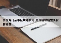 美国专门从事区块链公司[美国区块链龙头股有哪些]